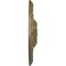 Ekena Millwork Stockport Ceiling Medallion, Hand-Painted Mississippi Mud Crackle, 11 3/4"OD x 3/8"P CM12STMMC - alternate 3